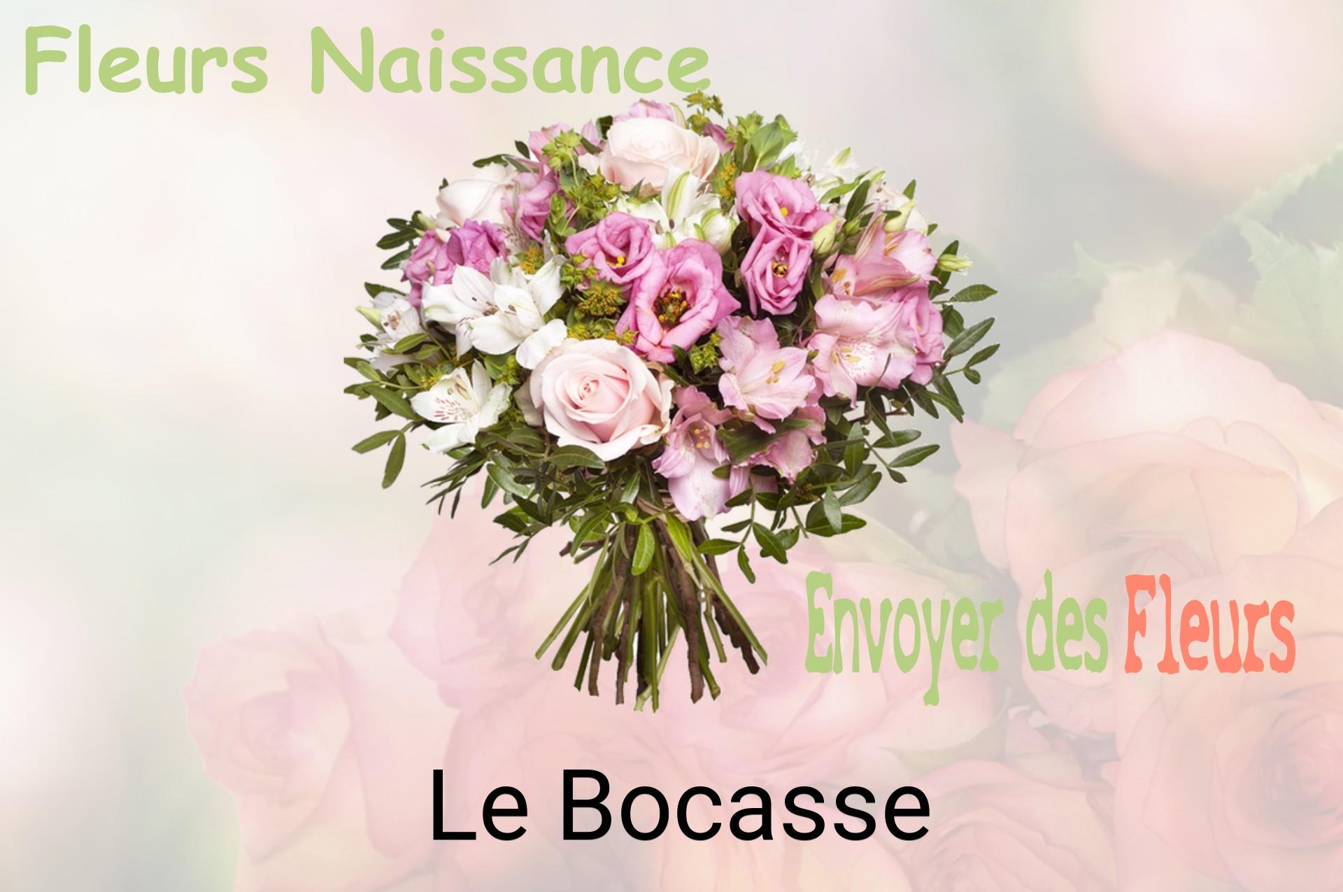 Bouquet de fleurs de naissance livré à Le Bocasse